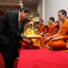  เจ้าภาพสวดพระอภิธรรมศพ  ศ.ดร.ประเสริฐ  ณ  นคร 